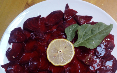 Carpaccio de remoltxa