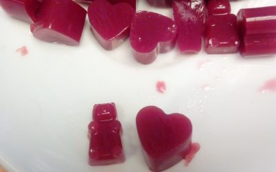 Gominolas de fruta sin azúcar